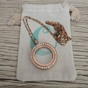 🦉Rosegold Locket SET